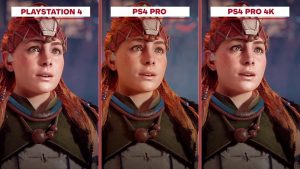 مقایسه بازی Horizon Zero Dawn در ps4 با ps4 pro