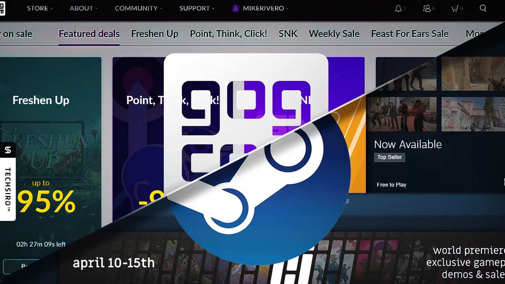 مقایسه کامل استیم و GOG: کدام یک برای شما بهتر است؟