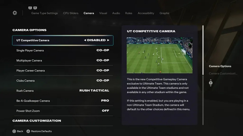 FC 26 Best Camera
