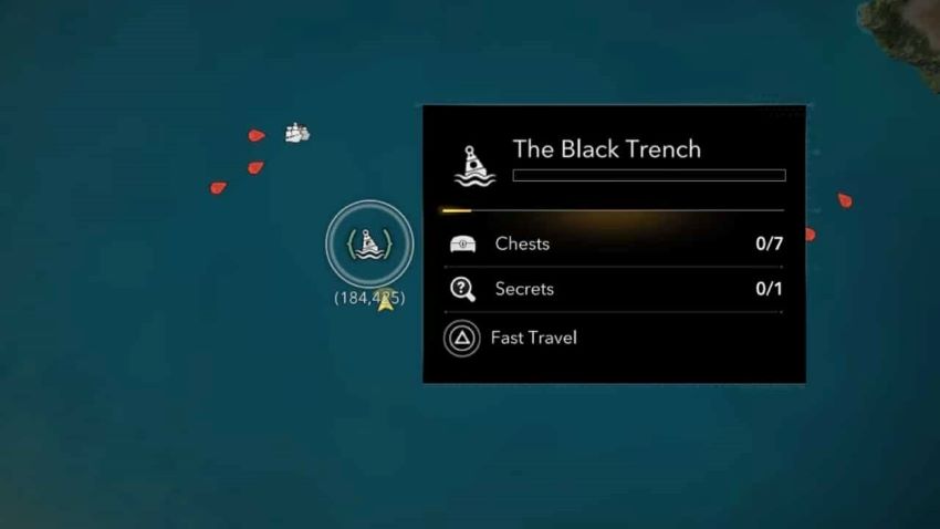 Assassin's Creed Black Flag Resynced Deepest Location