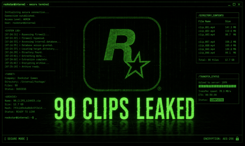 هک بازی GTA 6 توسط گروه Lapsus$ در سال 2022