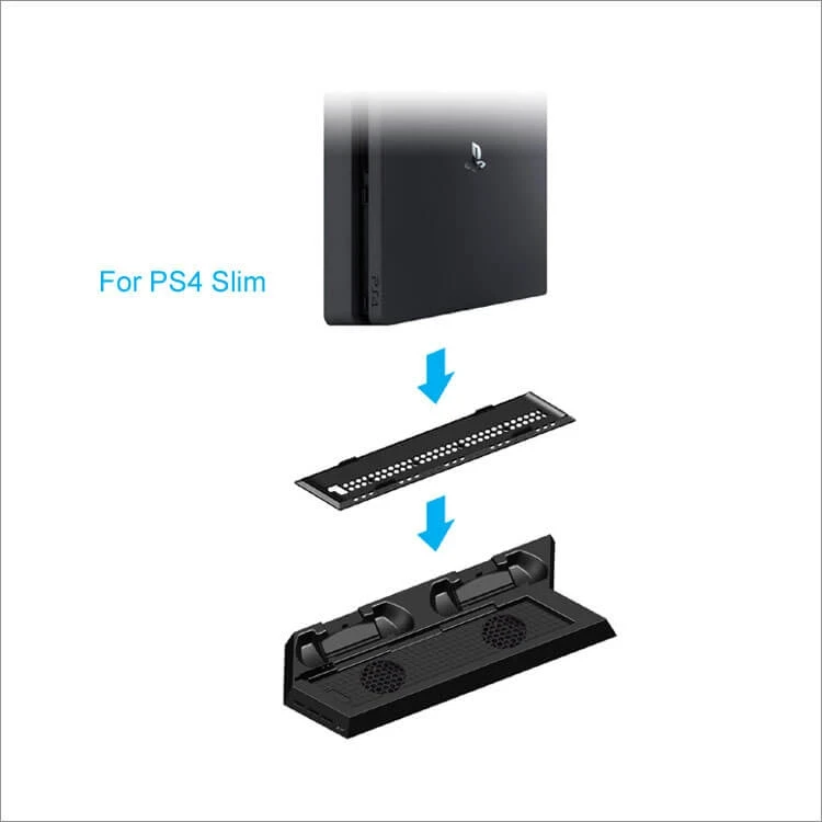 پایه نگهدارنده و شارژر Dobe مخصوص PS4 Fat/Slim