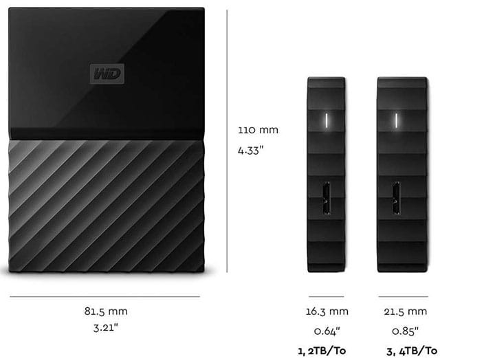 هارد اکسترنال وسترن دیجیتال مدل My Passport ظرفیت 2 ترابایت Western Digital My Passport External Hard Drive 04 - هارد اکسترنال وسترن دیجیتال مدل My Passport ظرفیت 2 ترابایت