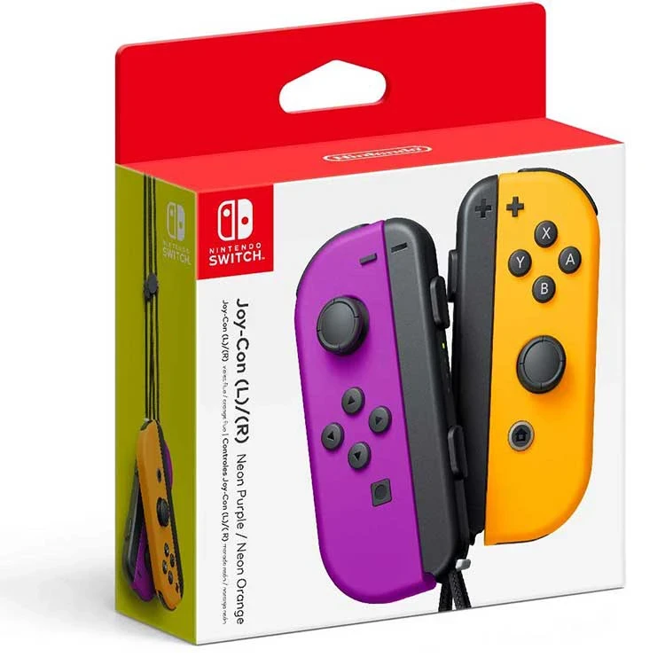 دسته بازی Nintendo Switch - بنفش نارنجی