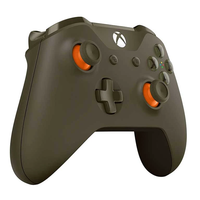 دسته بازی Xbox One - طرح سبز نارنجی