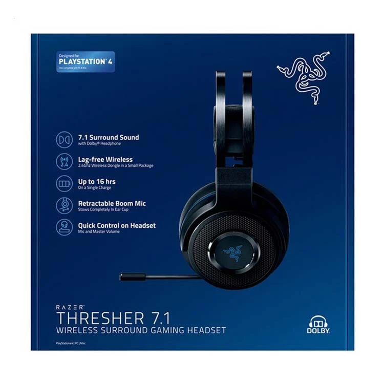 هدست ریزر مدل Thresher 7.1 مخصوص PS4/PC