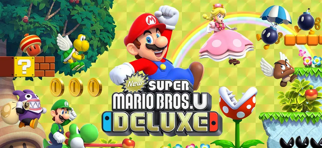 بازی New Super Mario Bros. U Deluxe مخصوص Nintendo Switch