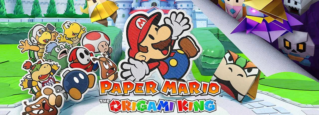 بازی Paper Mario : The Origami King مخصوص Nintendo Switch