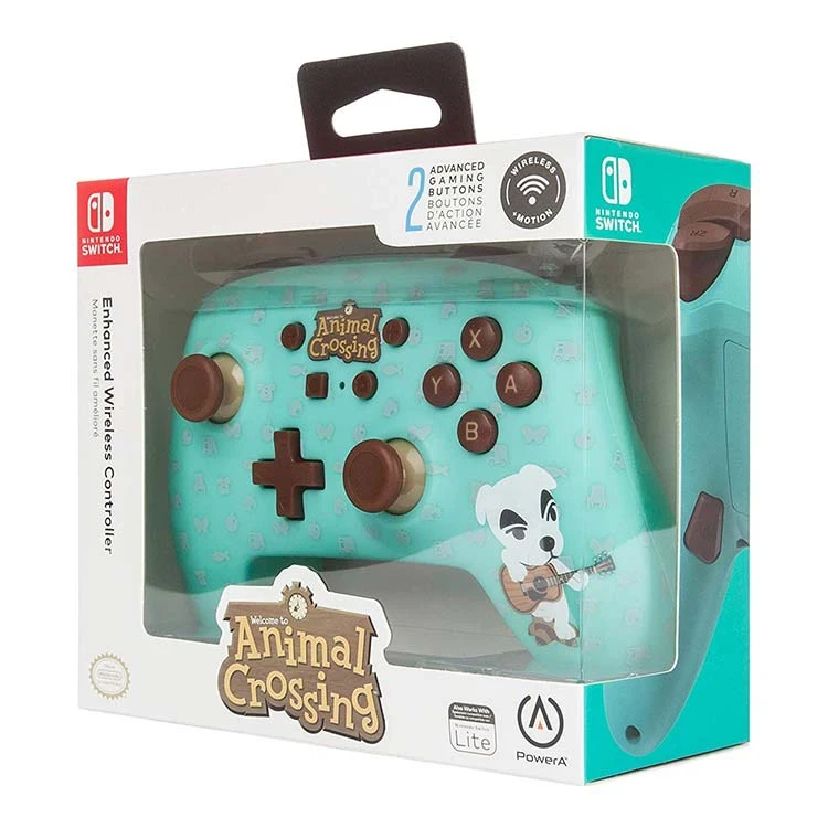 دسته بازی PowerA مخصوص Nintendo Switch مدل Animal Crossing: K.K. Slider