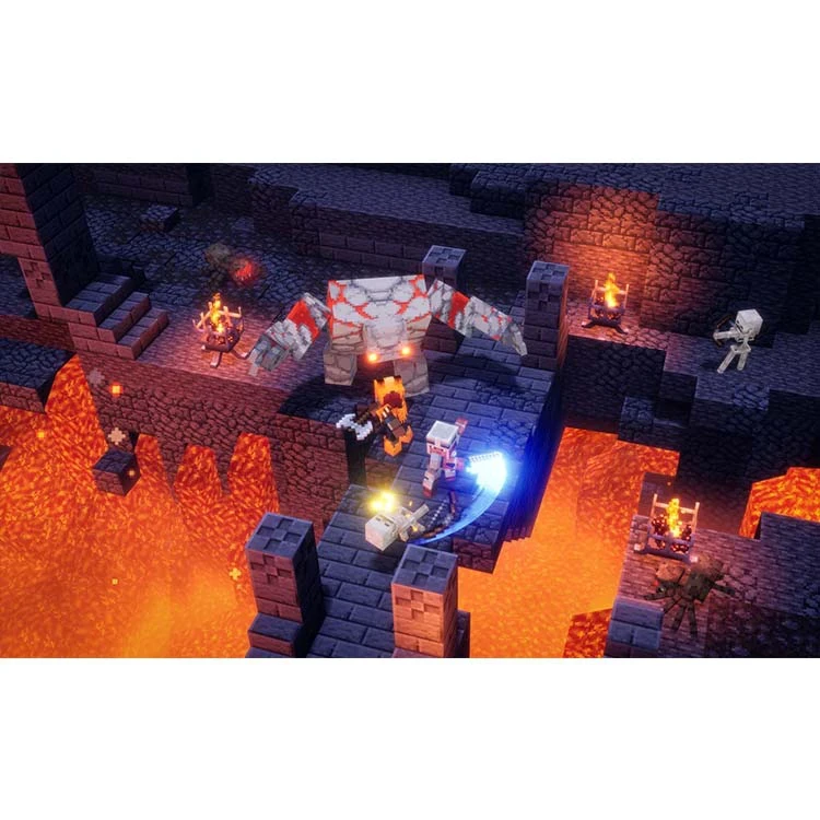 بازی Minecraft Dungeons نسخه Hero Edition برای PS4