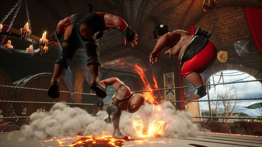 بازی WWE 2K Battlegrounds