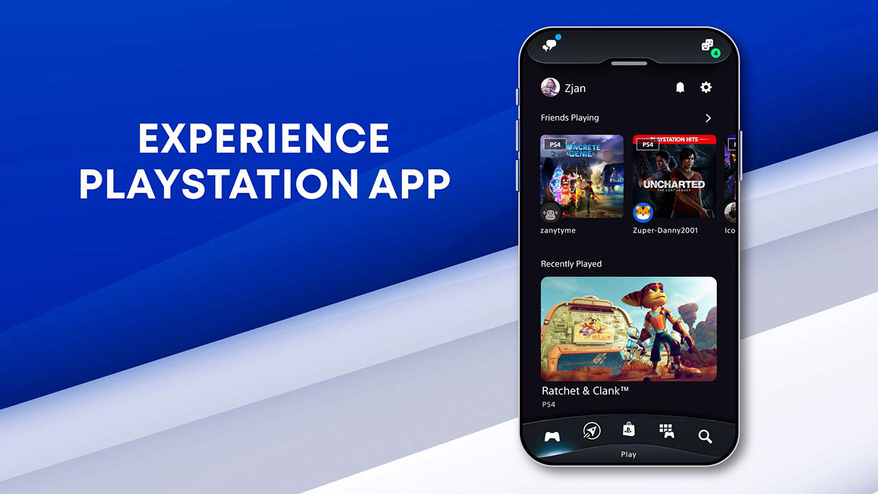 اپلیکیشن موبایل PlayStation App