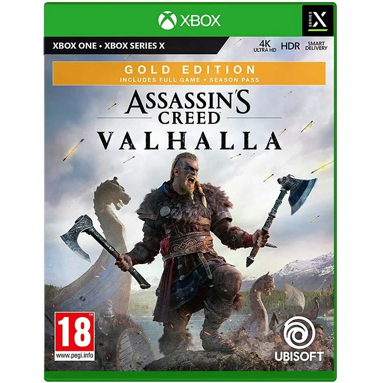بازی Assassin's Creed Valhalla نسخه Gold Edition برای Xbox Series X