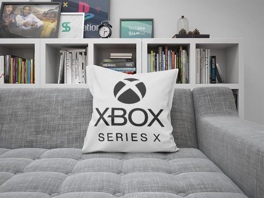 بالش طرح Xbox Series X Logo سایز 40x40 کد 120
