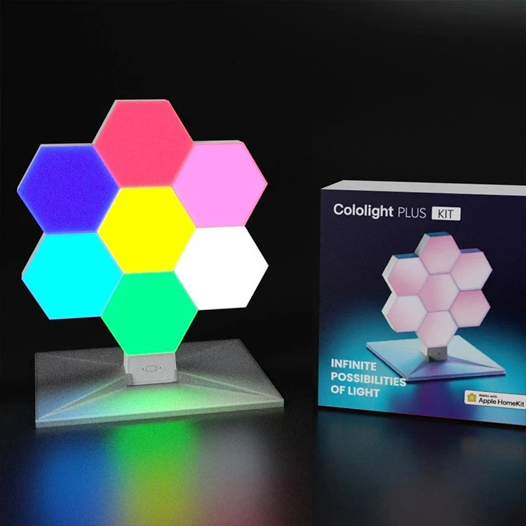پنل روشنایی هوشمند 7 تکه کولولایت مدل Cololight Plus Kit