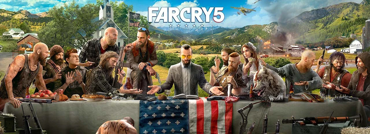 بازی Far Cry 5 نسخه Deluxe Edition برای PS4