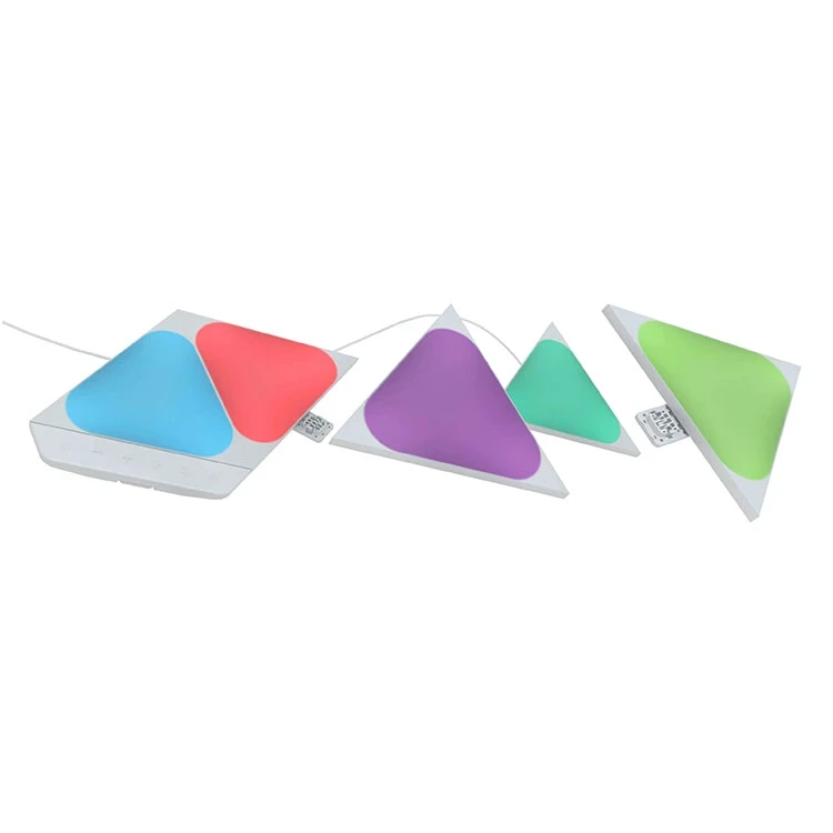 کیت هوشمند روشنایی 5 تکه نانولیف مدل Mini Triangle Smarter Kit