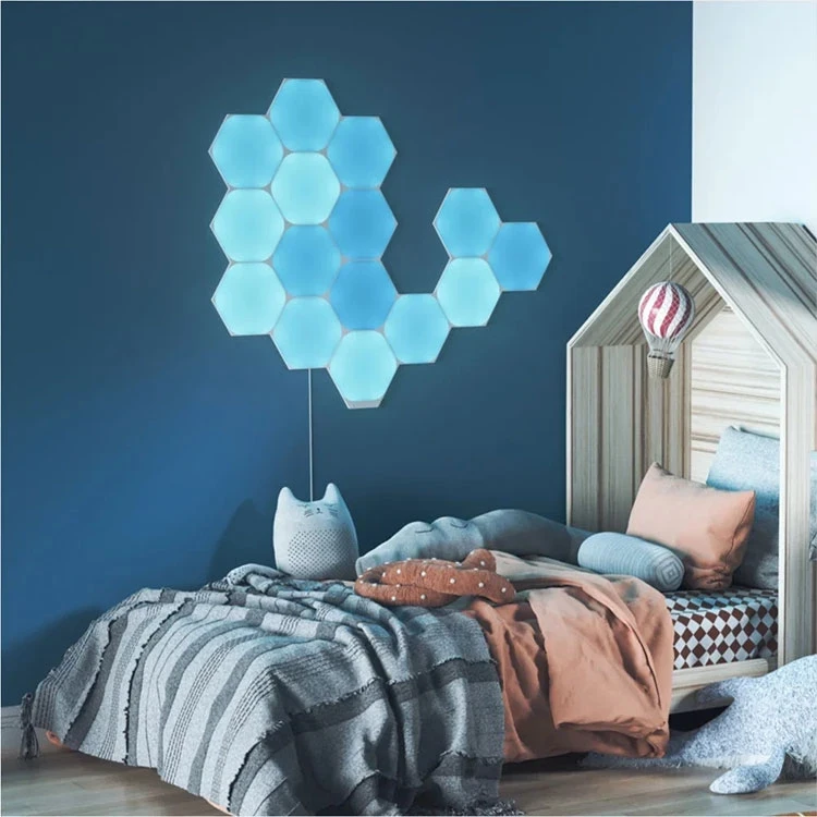 پنل هوشمند روشنایی 15 تکه نانولیف مدل Hexagon Starter Kit