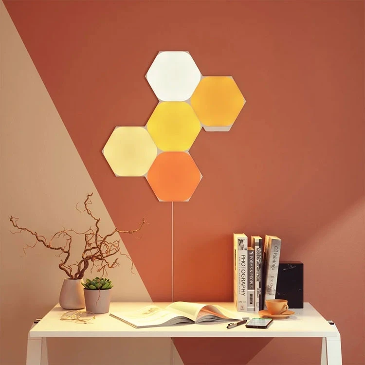 پنل هوشمند روشنایی 15 تکه نانولیف مدل Hexagon Starter Kit