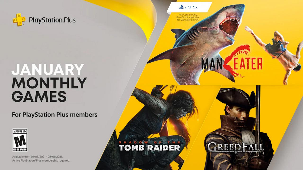 معرفی فهرست بازی های رایگان PS PLUS در ژانویه 2021