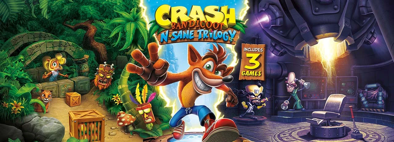 بازی Crash Bandicoot N. Sane Trilogy برای Nintendo Switch