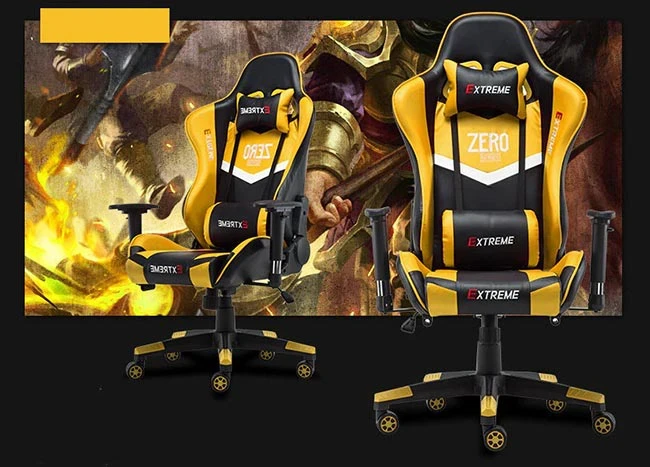 صندلی گیمینگ Extreme سری Zero - رنگ زرد