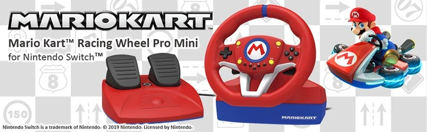 فرمان بازی Hori مدل Mario Kart Racing مناسب Nintendo Switch