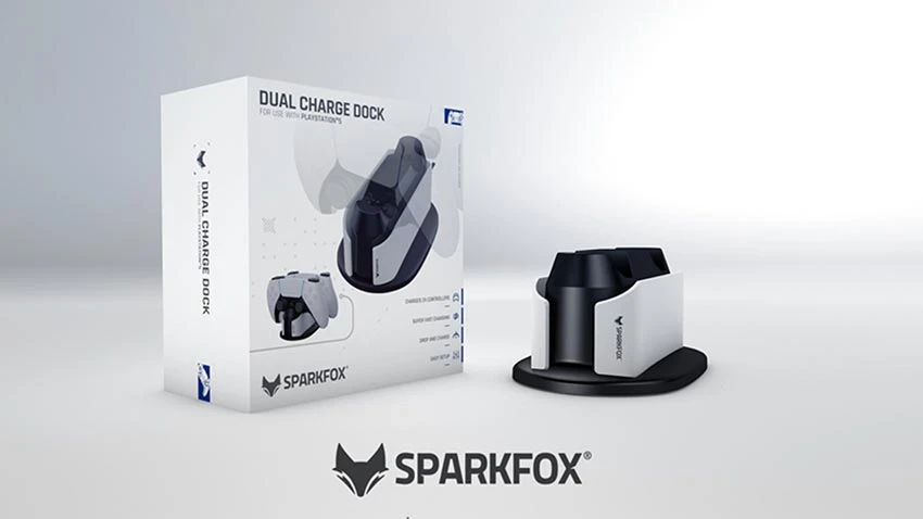 پایه شارژر Sparkfox مدل W20P504 برای دسته DualSense