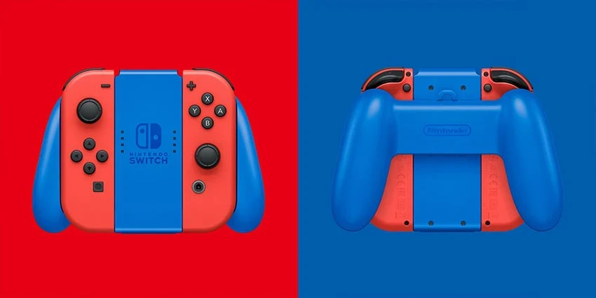 کنسول بازی نینتدو سوییچ Nintendo Switch - باندل Mario قرمز آبی