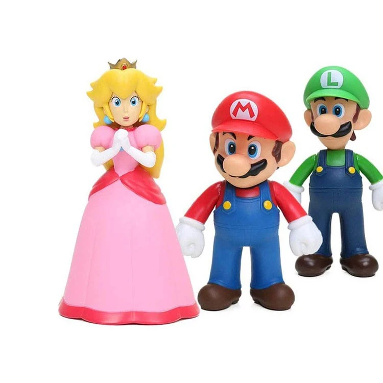 مجموعه فیگور 6 عددی Super Mario