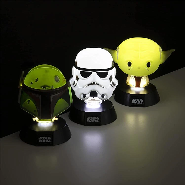 لامپ رومیزی Paladone مدل Star Wars: Yoda Icons Light