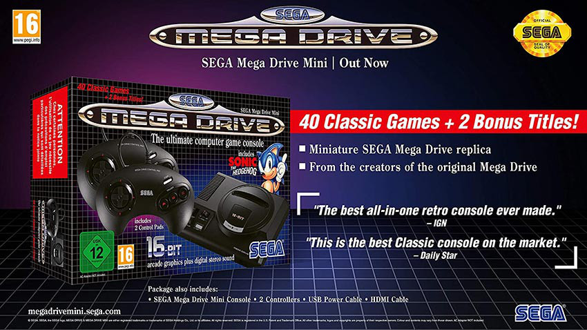 کنسول بازی سگا مگا درایو SEGA Mega Drive Mini