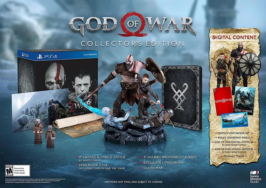 بازی God of War نسخه Collector’s Edition برای PS4