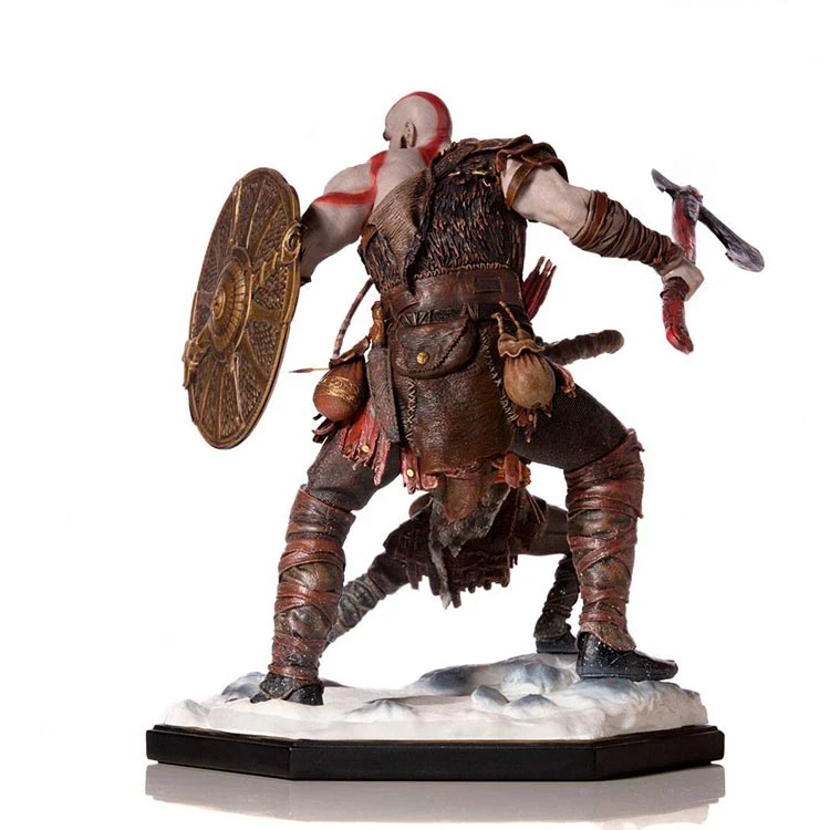 اکشن فیگور Kratos and Atreus ساخه شرکت Iron Studios
