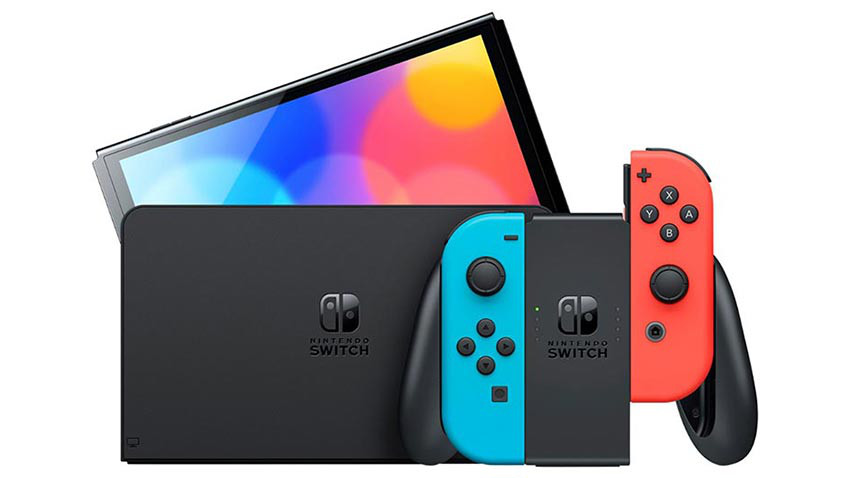 نینتندو سوییچ Nintendo Switch OLED قرمز آبی