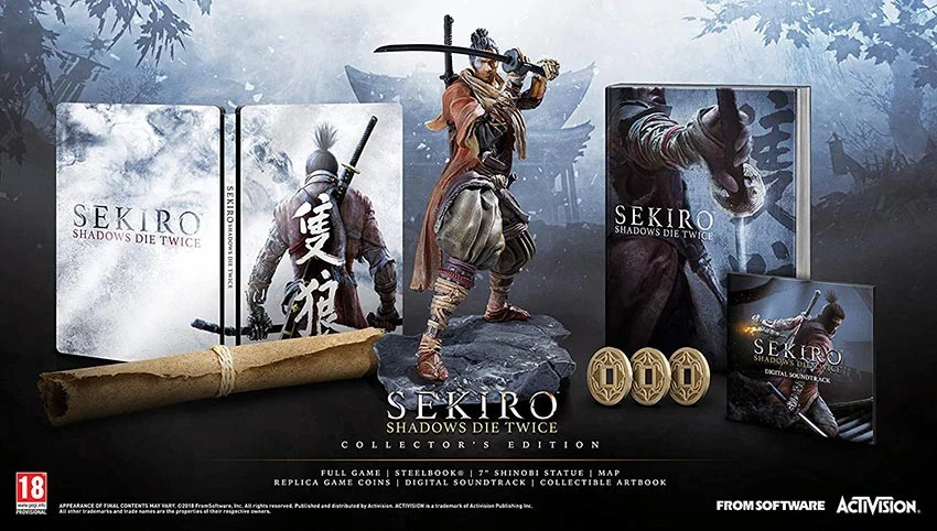 بازی Sekiro: Shadows Die Twice نسخه Collector’s Edition برای PS4