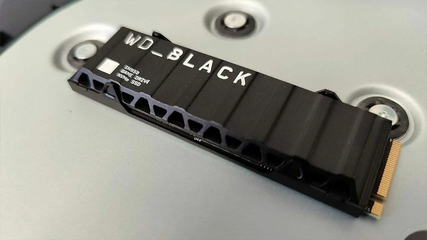 حافظه اس اس دی WD_BLACK SN850 NVMe SSD با هیت سینک - 1TB
