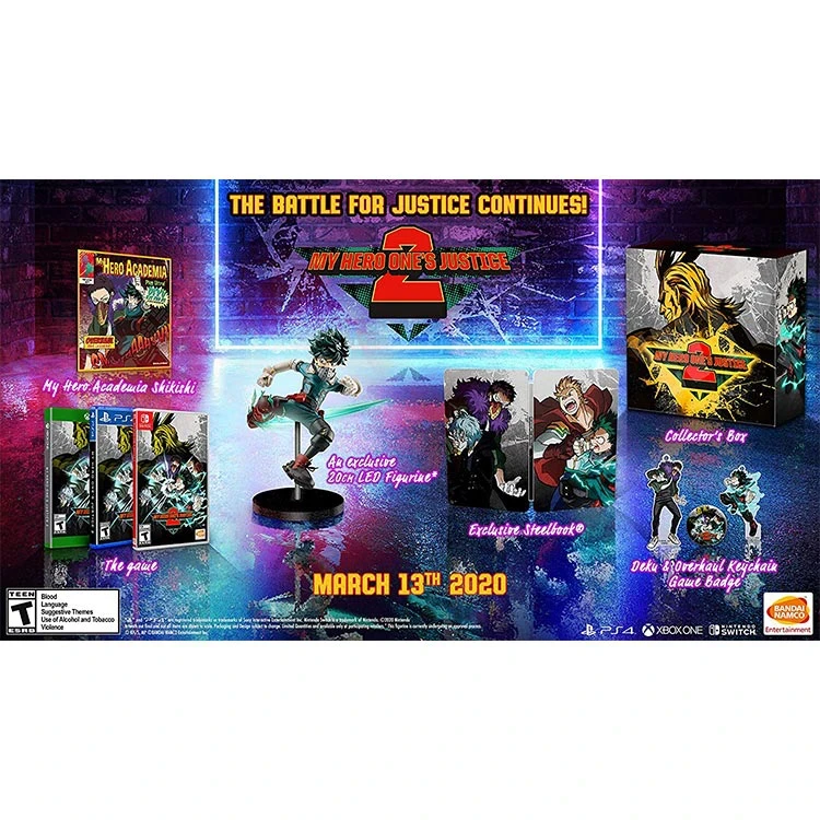 بازی My Hero One's Justice 2 نسخه Collector’s Edition برای PS4