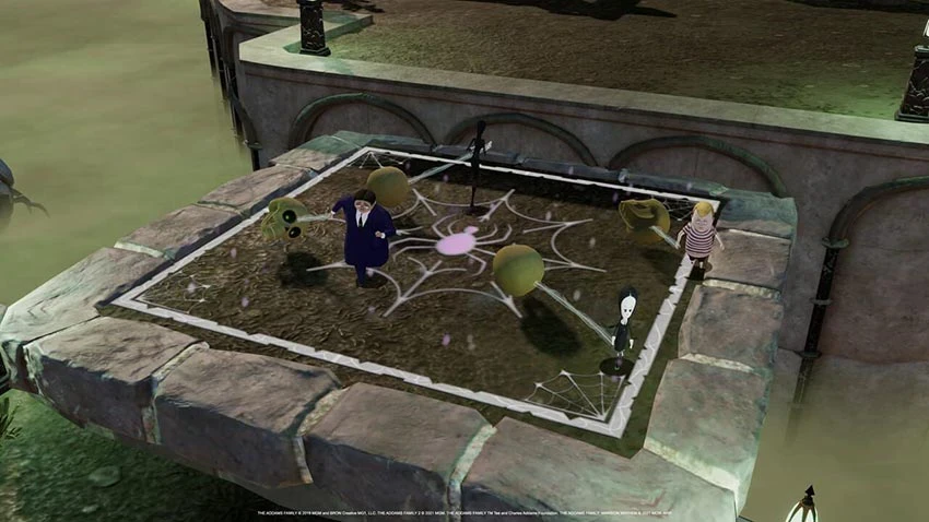 بازی The Addams Family: Mansion Mayhem برای Nintendo Switch