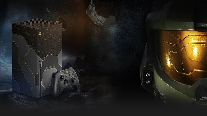 کنسول بازی Xbox Series X باندل Halo Infinite Limited Edition