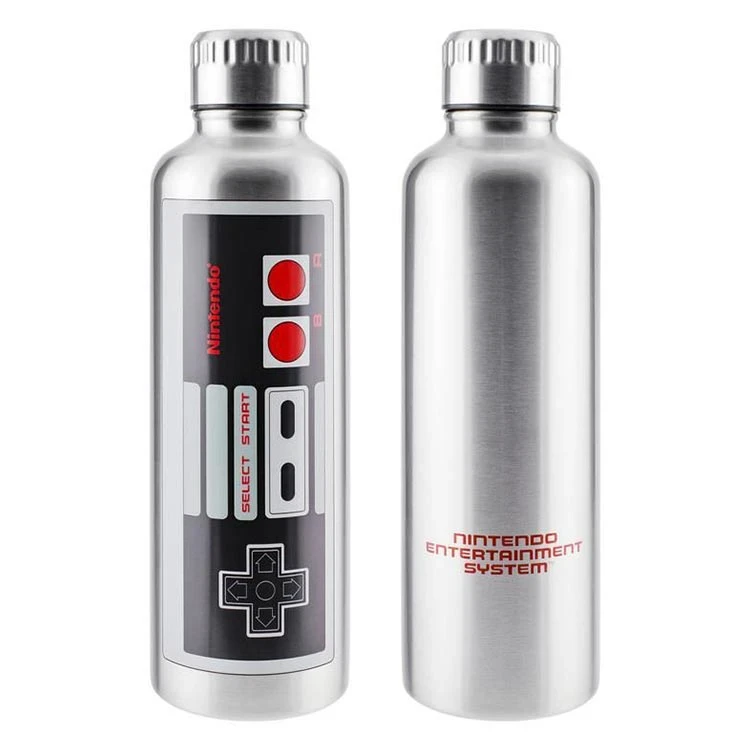 بطری آب فلزی Paladone طرح دسته Nintendo