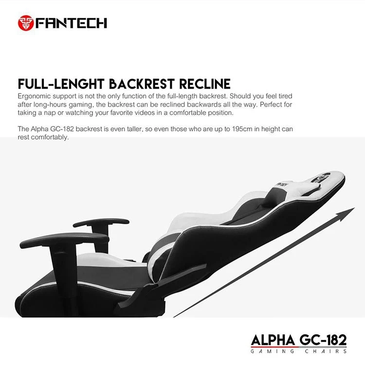 صندلی گیمینگ فنتک Fantech Alpha GC-182 - قرمز مشکی