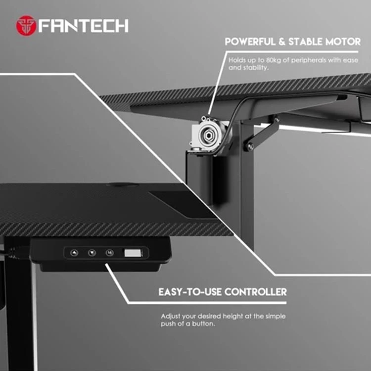میز گیمینگ هیدرولیکی فنتک مدل Fantech GD-814
