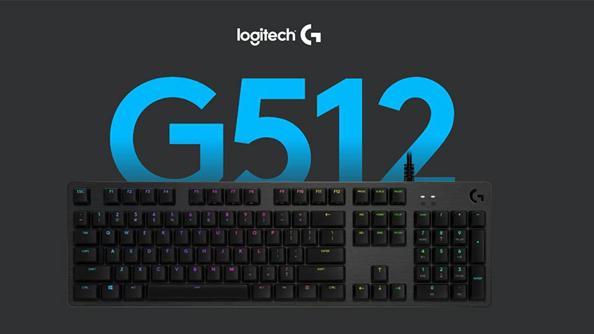 کیبورد گیمینگ لاجیتک مدل Logitech G512 Carbon