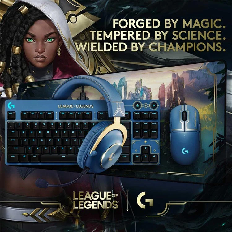 ماوس پد گیمینگ لاجیتک Logitech G840 XL League of Legends Edition