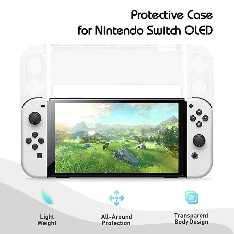 قاب کریستالی Dobe برای Nintendo Switch OLED