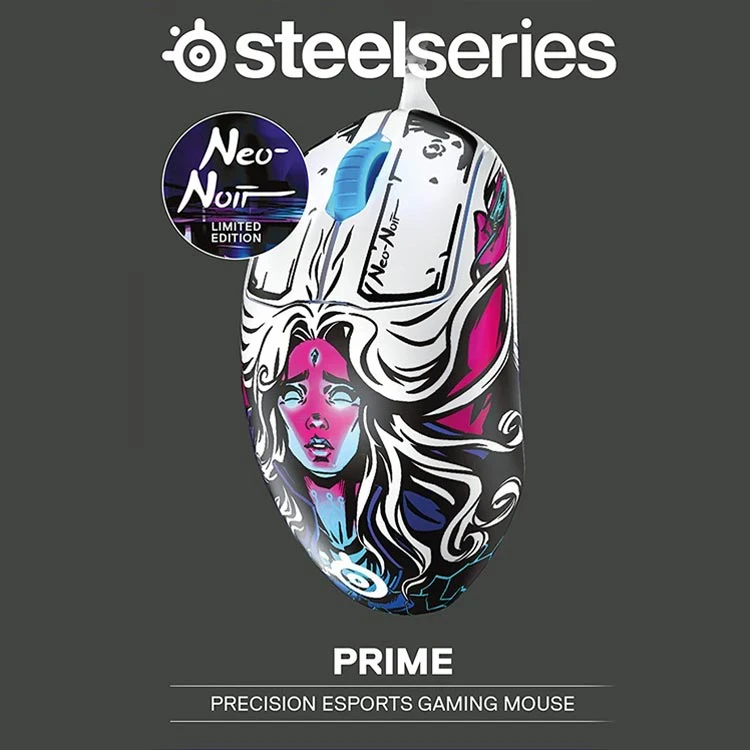 ماوس گیمینگ استیل سریز SteelSeries Prime Neo Noir