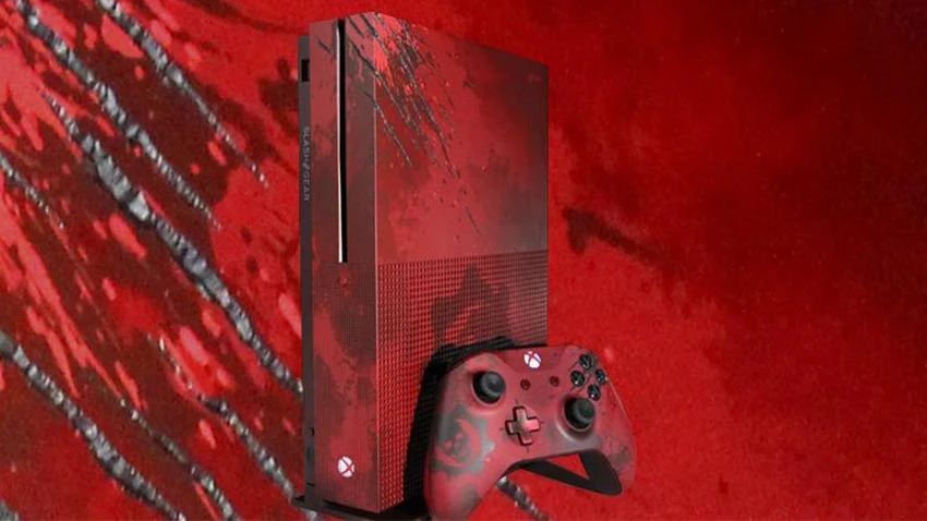 کنسول بازی Xbox One S باندل Gears of War 4 Limited Edition - 2TB