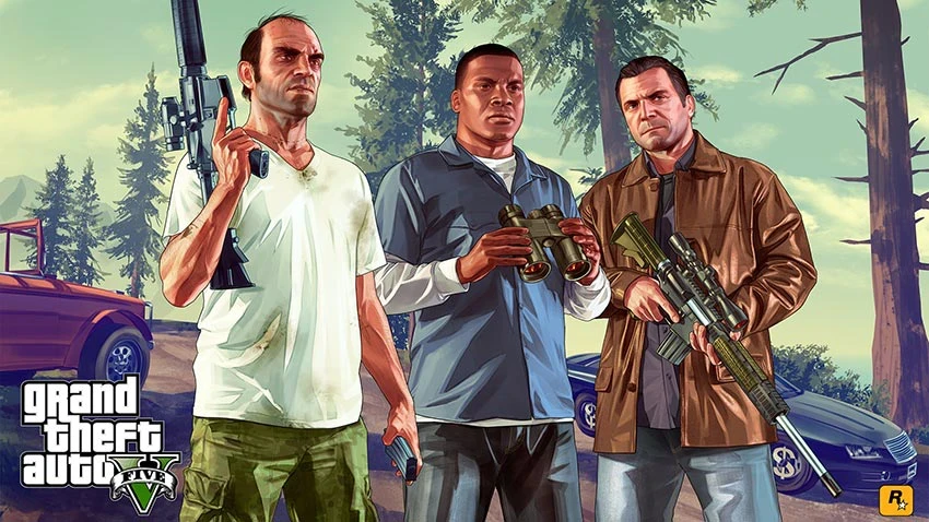 Jogo Grand Theft Auto V (GTA V) Xbox Series X Mídia Física - EletroTrade