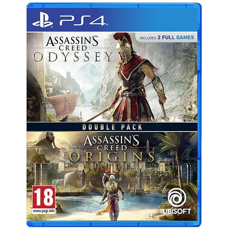 بازی Assassin&#039;s Creed Origins + Odyssey برای PS4